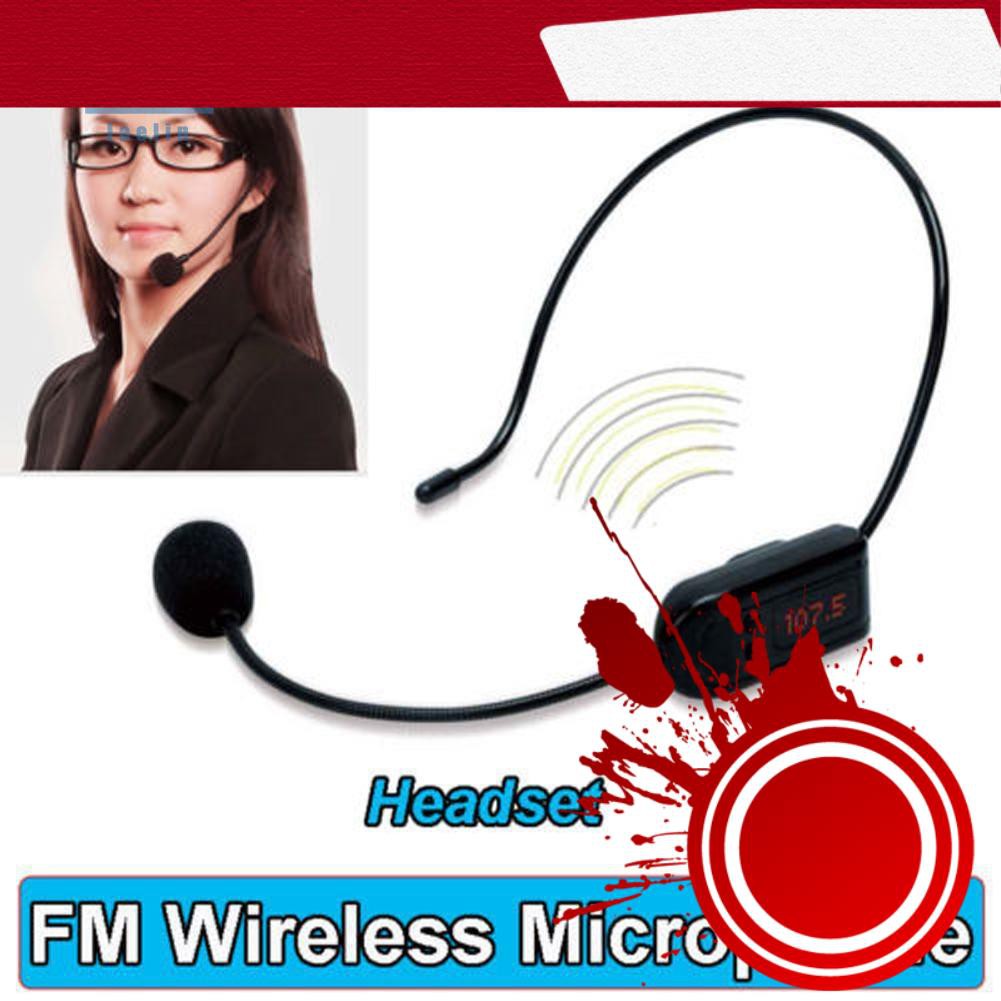 Tai nghe micro không dây FM Megaphone Radio Mic cho loa