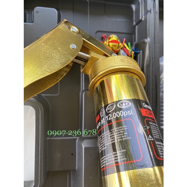 Bơm mỡ bò 2 ty 2 xy lanh piston 900CC dùng mỡ con sâu. mỡ hộp, mỡ tuýp, mỡ đóng chai, bơm mỡ cầm tay