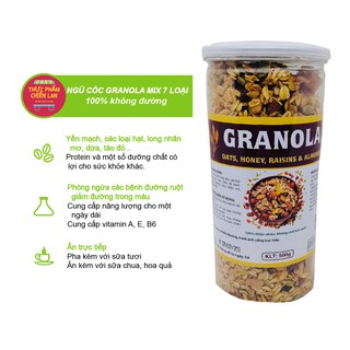 Ngũ cốc Granola Hộp 500g