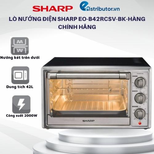 Lò nướng điện Sharp EO-B42RCSV-BK-Hàng Chính Hãng