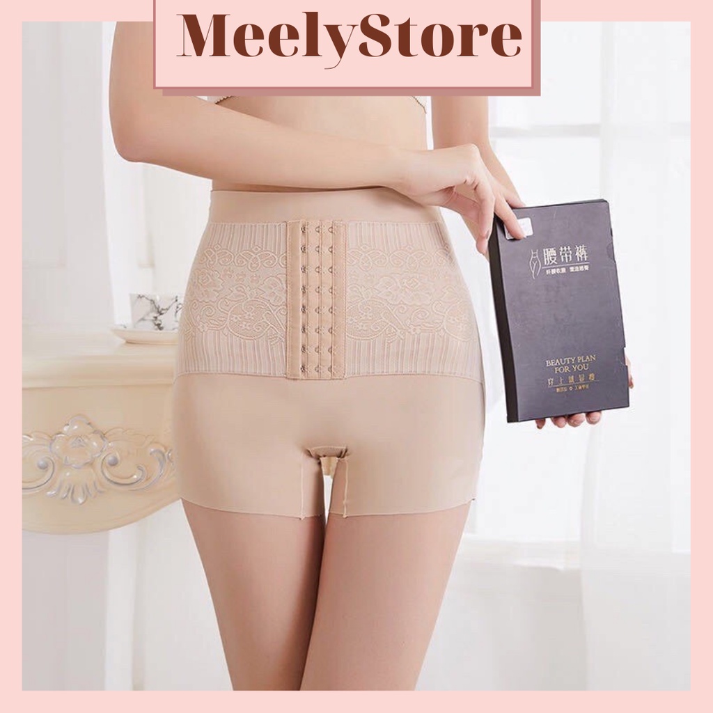 Quần Nịt Bụng Định Hình Đùi Su Co Giãn 4 Chiều Cao Cấp Gen Bụng Nâng Mông Bản Móc Điều Chỉnh Độ Mọi Cấp Độ - R01