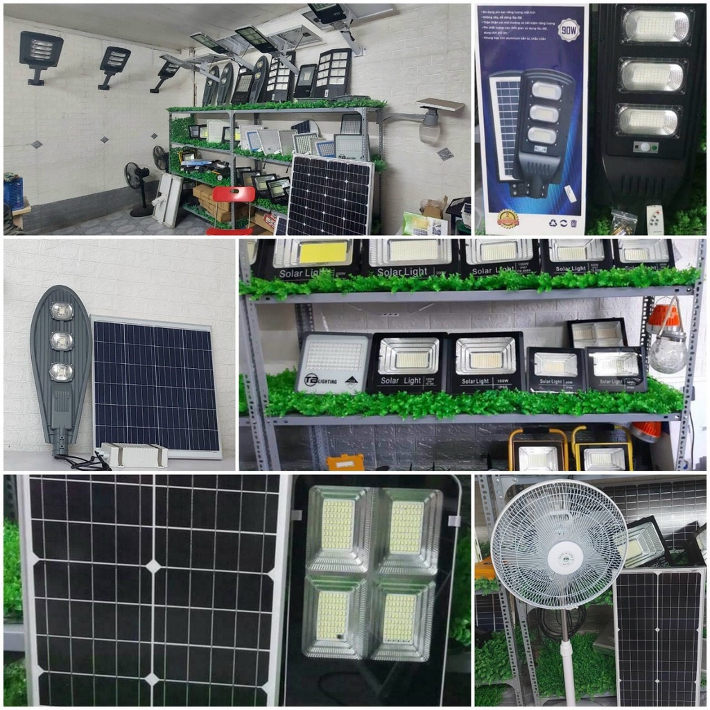 Đèn pha năng lượng  300W chống lóa cao cấp | đèn năng lượng siêu sáng