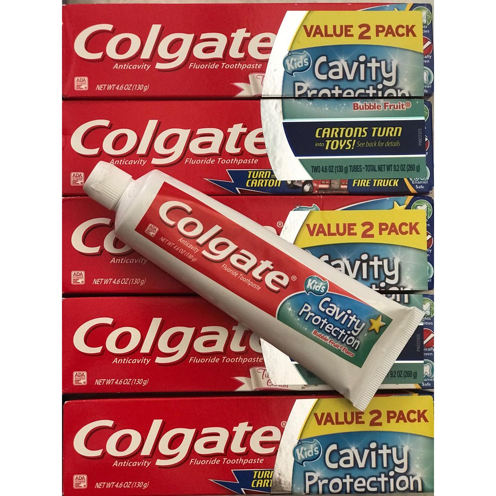 Kem đánh răng trẻ em Colgate, Crest Kid 130gr từ 5-10 tuổi, chuẩn Mỹ [Date 3/2024]