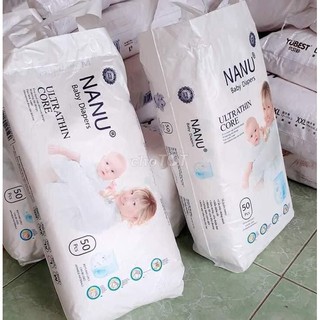 Bỉm Nanu ⚜️FREESHIP⚜️ Bỉm Dán Nanu S100/ M100