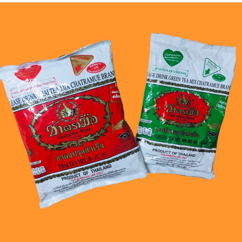 Trà Thái Đỏ, Thái Xanh Làm Trà Sữa