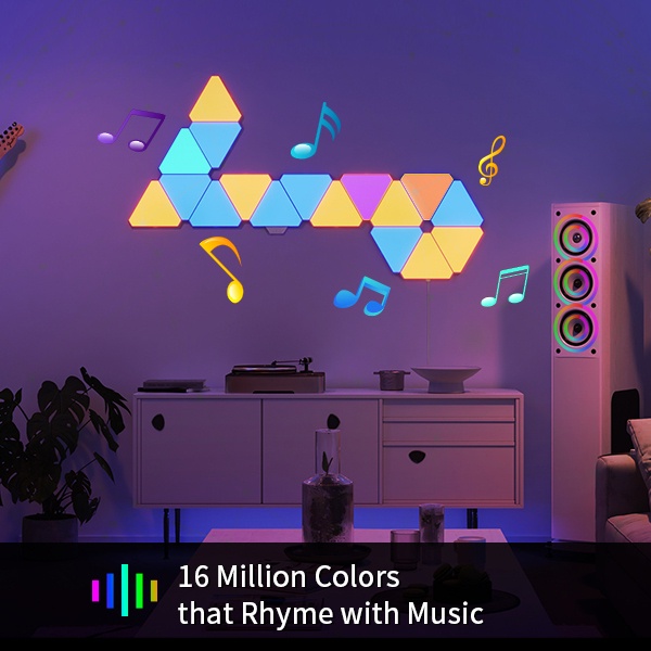 Đèn Led lắp ghép thông minh - Yeelight Smart Light Panels, RGB 16 triệu màu