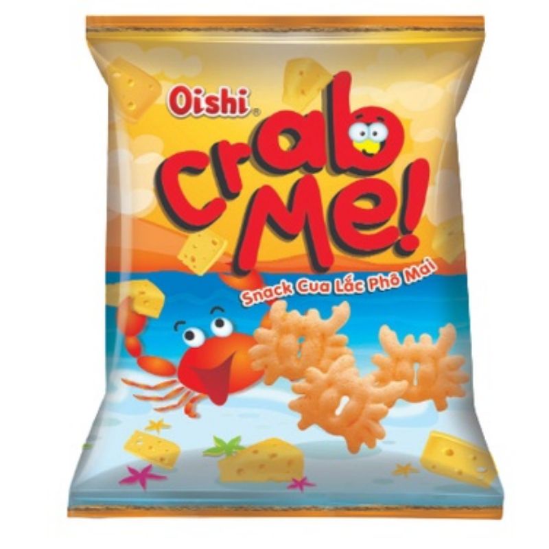 Combo 5 gói bánh snack oishi 75g to chà bá