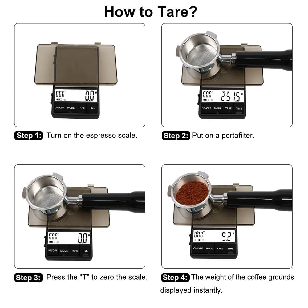 Cân Cà Phê Mini Bỏ Túi Có Màn Hình LCD 1000X0.1G