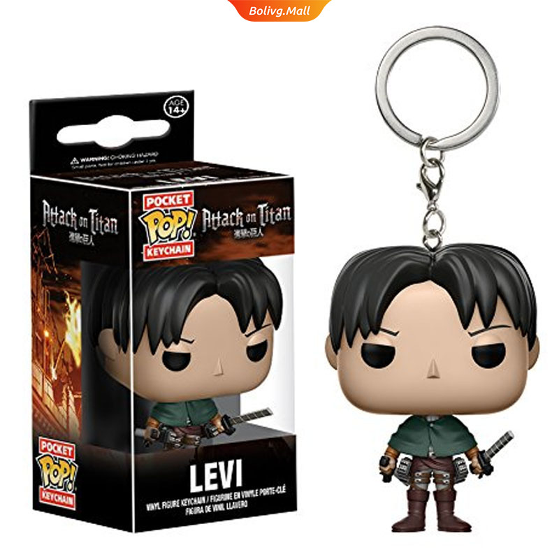 FUNKO POP! Móc Khóa Hình Nhân Vật Levi Trong Phim Attack On Titan