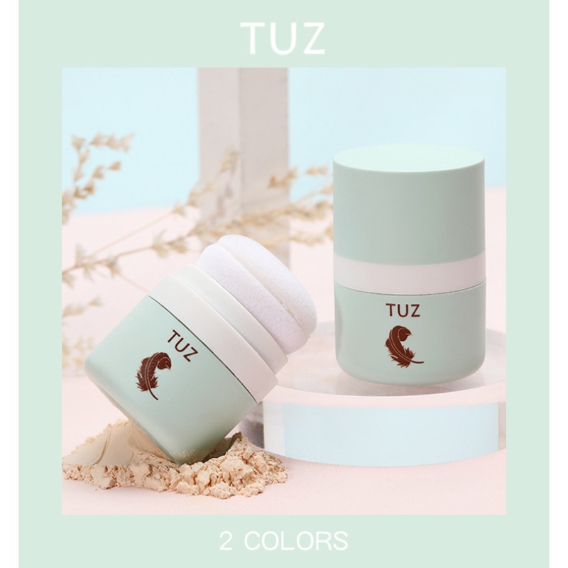 [Hàng mới về] Phấn phủ dạng bột TUZ tự nhiên lâu trôi kiềm dầu không để lại dấu vết | BigBuy360 - bigbuy360.vn