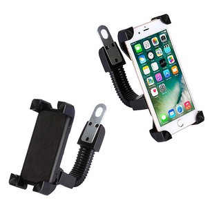 Giá đỡ điện thoại xe máy, kẹp điện thoại trên xe máy, giá đỡ 2 gọng ( gắn được chân gương và ghi đông rất chắc chắn )