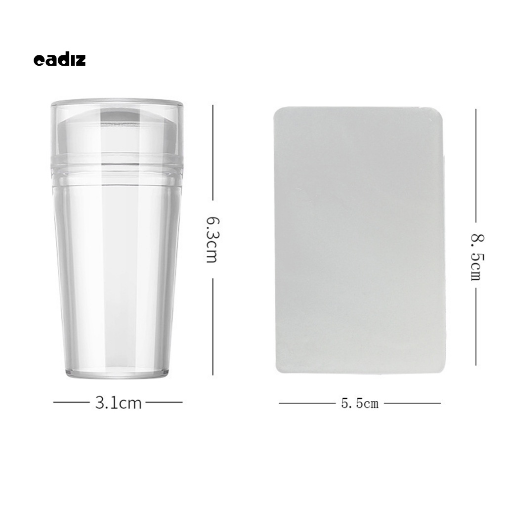 1 Bộ Dụng Cụ In Hình Trang Trí Móng Tay Nghệ Thuật