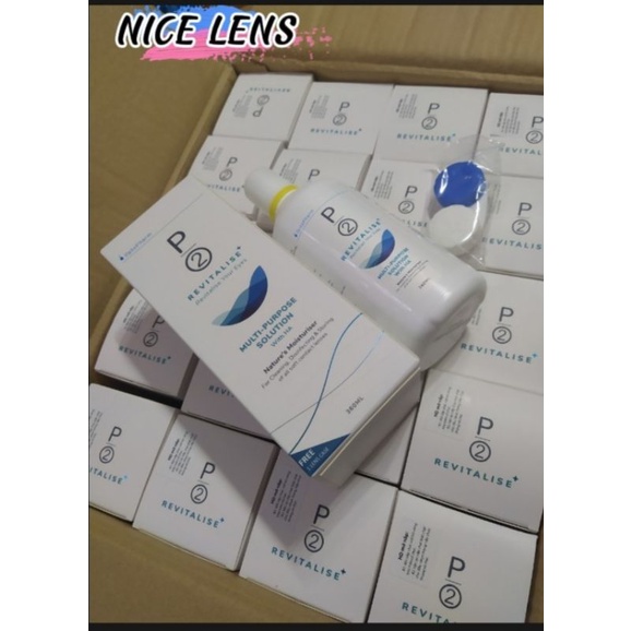 Nước ngâm kính áp tròng P2 Revitalize 360ml
