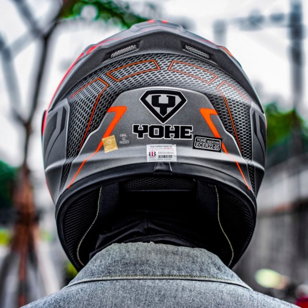 Mũ bảo hiểm Fullface Yohe 977