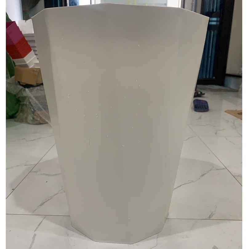 Chậu nhựa trồng cây kim cương- Chậu nhựa kim cương cỡ lớn, hàng loại 1 đẹp KT 40x31cm