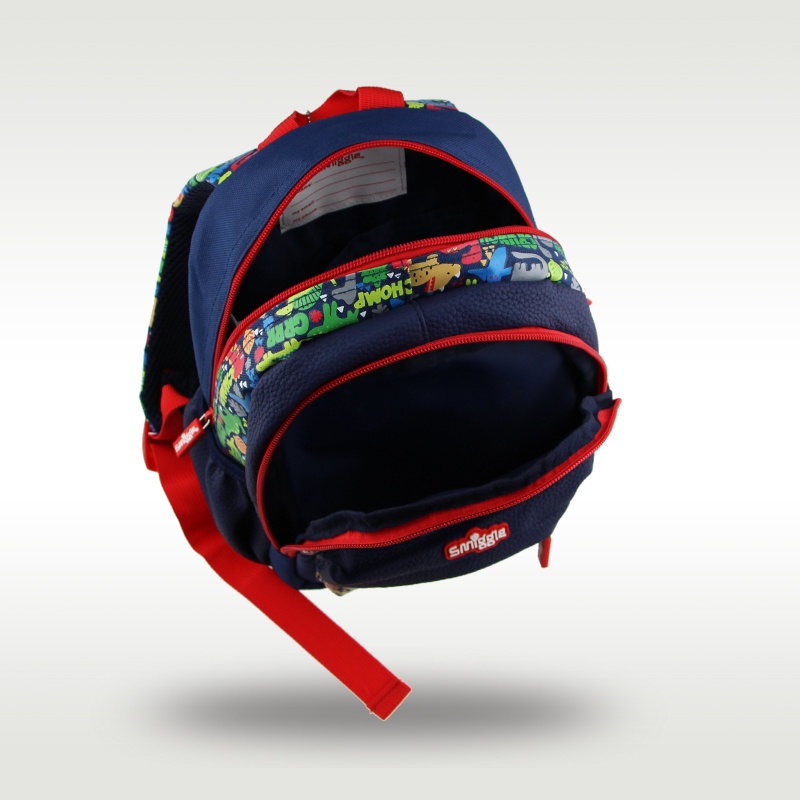 Ba Lô Đi Học Họa Tiết Khủng Long Hoạt Hình Cho Bé Trai Mẫu Giáo