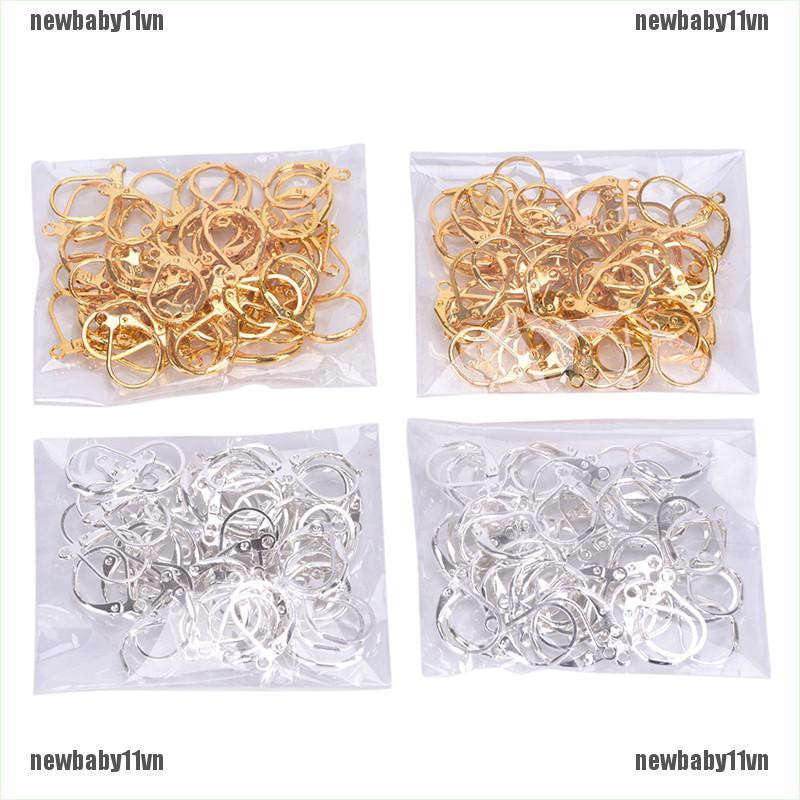 Set 50 / 100 Móc Kẹp Hỗ Trợ Làm Bông Tai