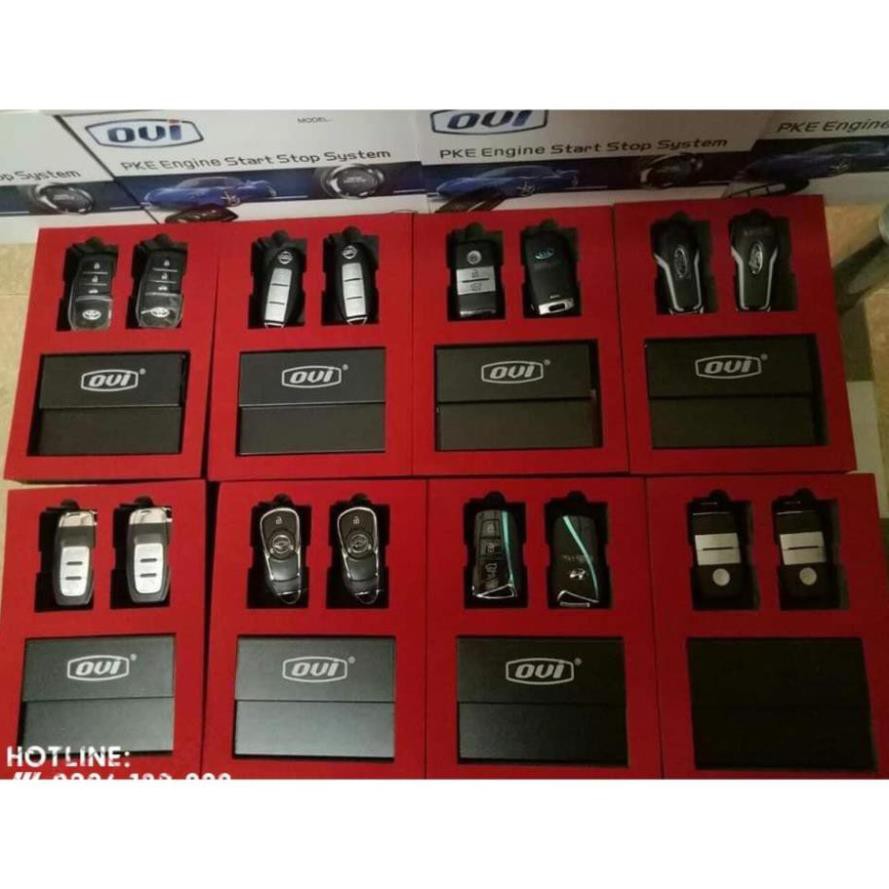 Bộ Smartkey Start Stop Ovi thông minh chính hãng cho mọi dòng xe