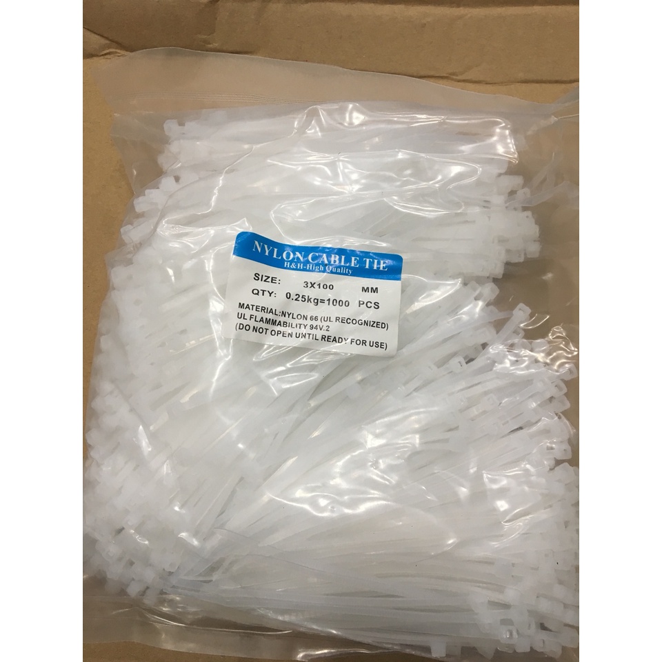 Dây thít, dây rút lạt nhựa bán sỉ từ 1kg