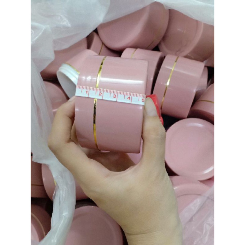 HỦ ĐỰNG KEM BODY 100g [MÀU HỒNG ĐẤT]