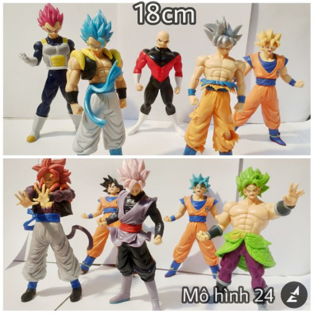 [có đế] Mô hình đồ chơi Dragon Ball Songoku gohan broly super saiyan dragonball goku gô ku ultra instinct gogeta vô cực