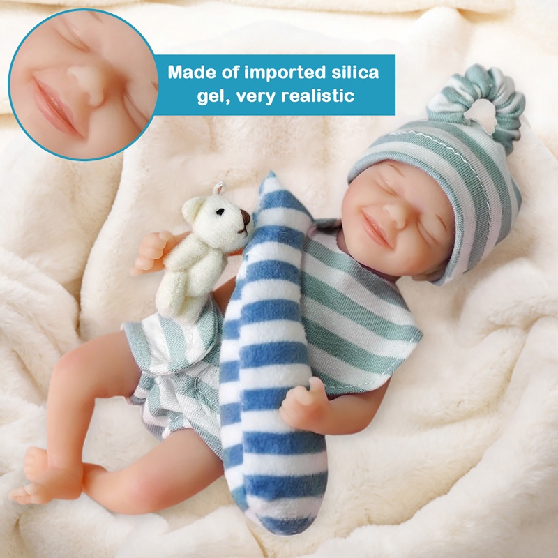 Đồ trang trí Cơ Thể Búp Bê 6 Inch Sống Động Như Thật Dành Cho Trẻ Em