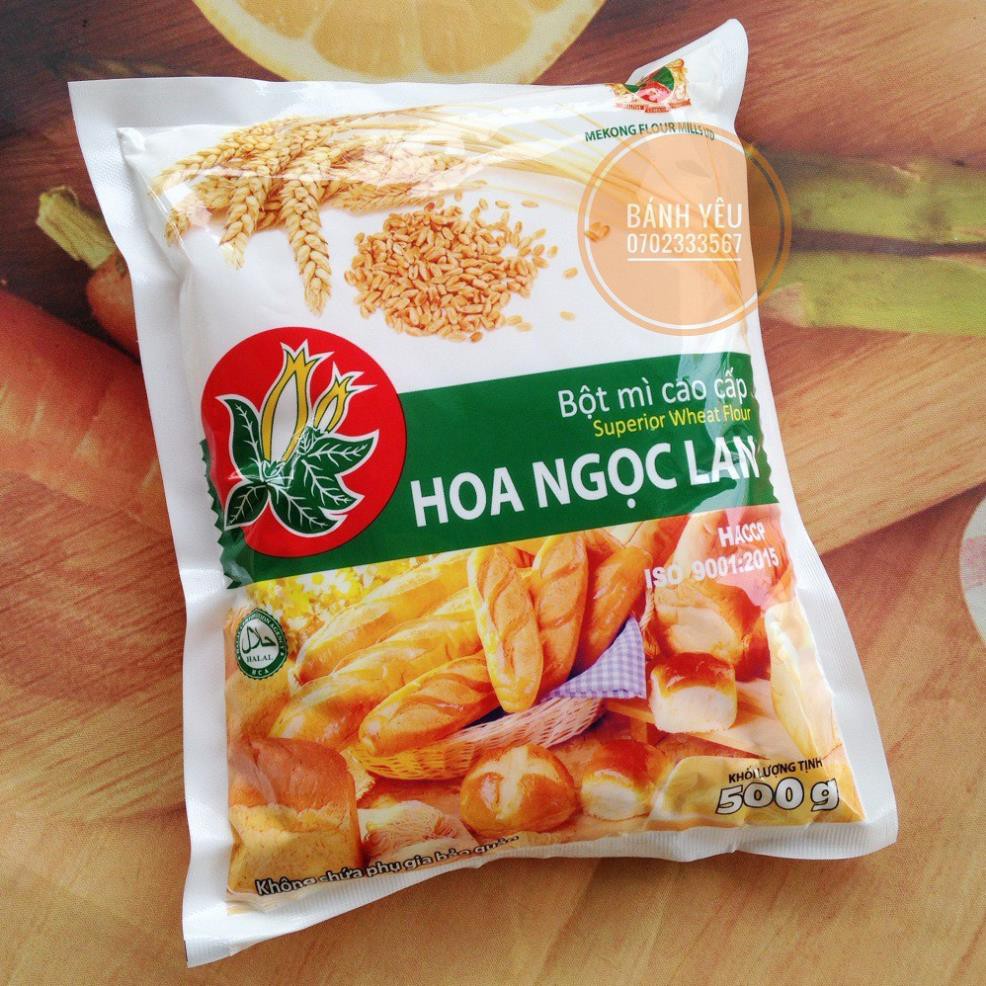 (MUA SỈ INBOX) Bột mì hoa ngọc lan 500g