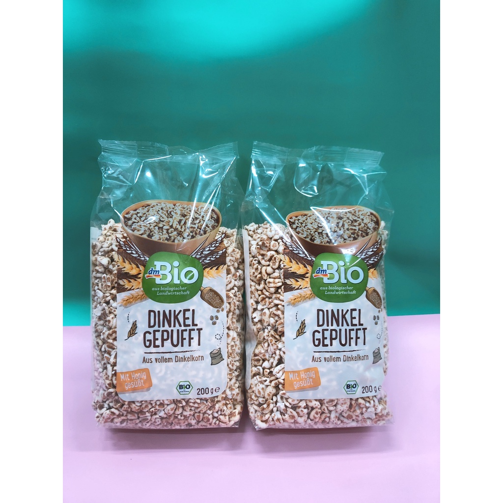 Bỏng lúa mỳ hữu cơ Dinkel 200g