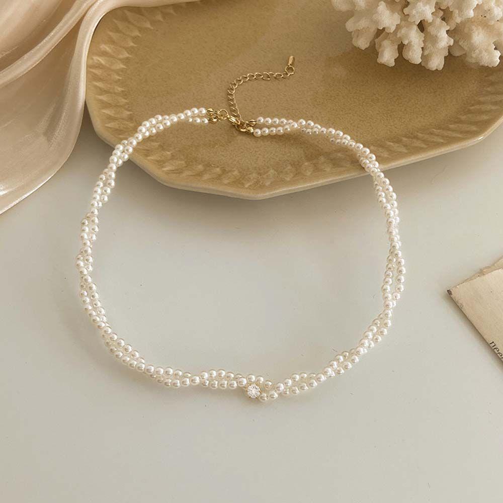 Vòng cổ Dạng Xoắn Phong Cách Vintage Cho Nữ