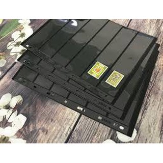 Combo 10 Phơi 6 Ngăn Đen đựng tem 2 mặt
