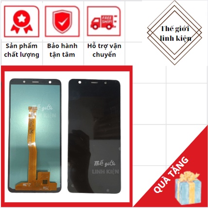 Màn hình SAMSUNG A750  A7 2018 OLED Màn hình tương thích a750 a7 2018 OLED liền khung (2ic) Màn hình thay thế A750 A7