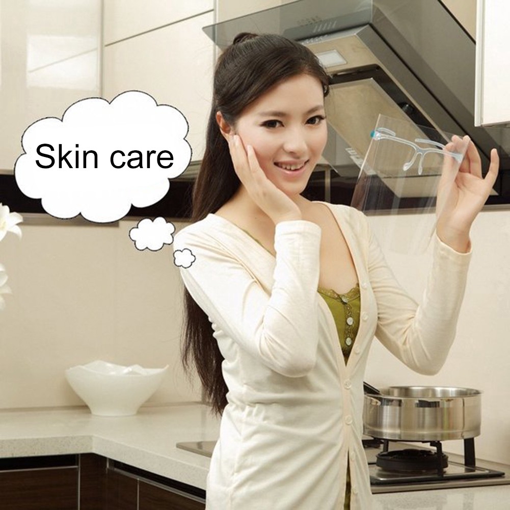 [Hàng mới về] Tấm chắn che mặt bếp trong suốt chống bám dầu