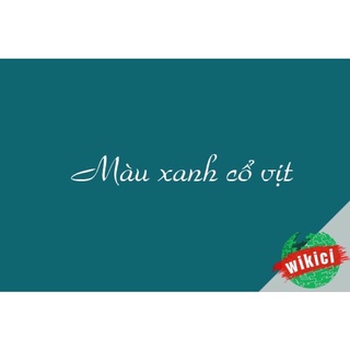 Voan gân xanh cổ vịt