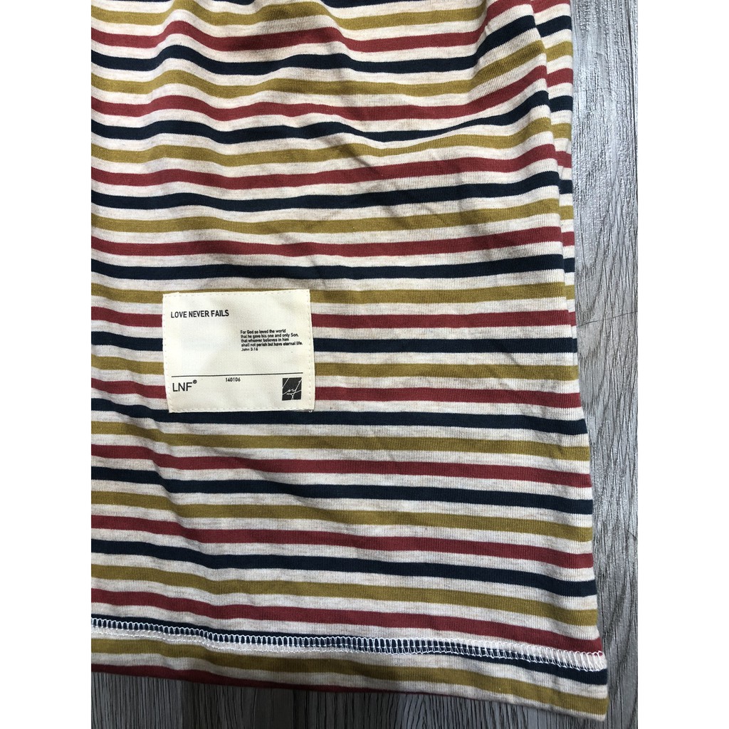 Áo Thun Cotton Cao Cấp Ngắn Tay Unisex, Chất Đẹp Co Giãn Tốt, Thoáng Mát, Sọc Kẻ Ngang Cá Tính Thời Trang