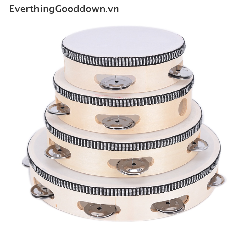 Everthinggooding Nhạc Cụ Trống Tambourine Cho Bé