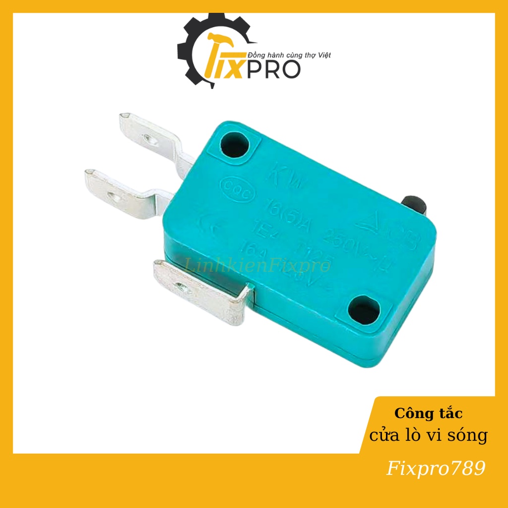 Công tắc cửa lò vi sóng KW7-0 16A 250V 3 chân