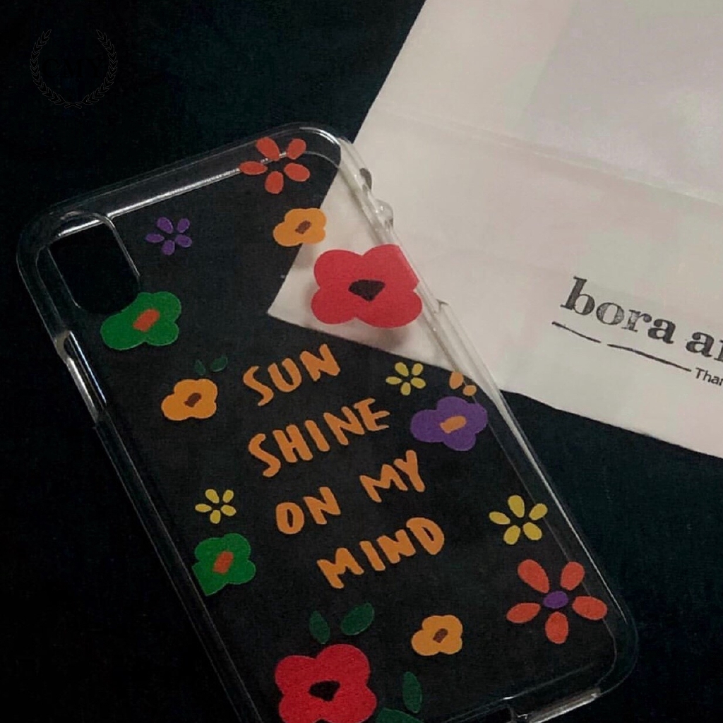 Ốp điện thoại họa tiết hoa nhiều màu xinh xắn cho iPhone11/11Pro 11pro Max X XR XS XS MAX 6 7 8 plus | BigBuy360 - bigbuy360.vn
