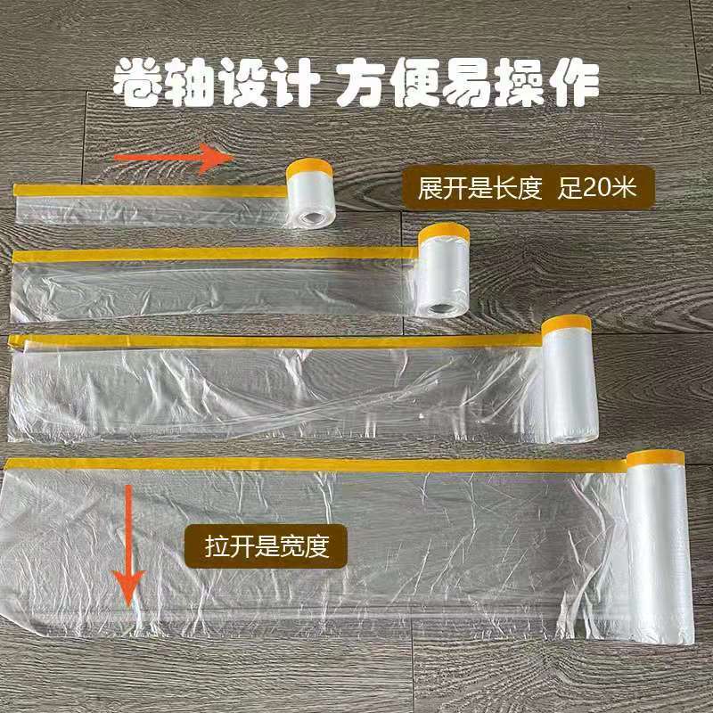 Vỏ Bọc Ghế Sofa Bằng Nhựa Chống Bụi Dùng Một Lần Trang Trí Nhà Cửa