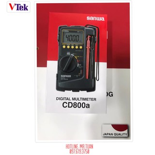 Sanwa CD800A - Đồng hồ đo điện đa năng dạng số