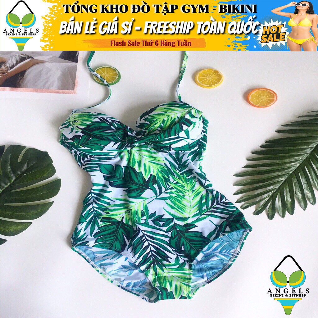 Bikini Bộ Đồ Bơi Hai Mảnh Hoa Lá Freesize BHV021 [ Giá Sỉ ] | BigBuy360 - bigbuy360.vn