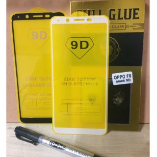 Kính Cường Lực 9D 9H Full Keo, Full Màn OPPO F5