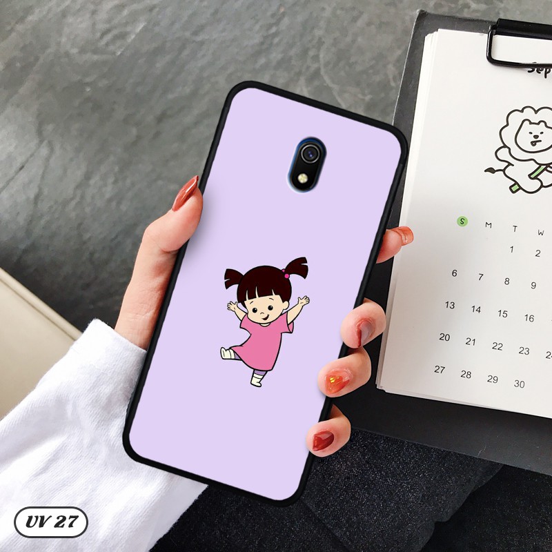 Ốp lưng Xiaomi Redmi 8A -lưng nhám , ngộ nghĩnh