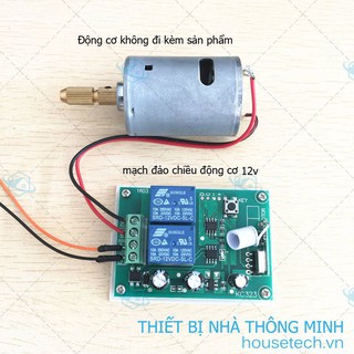 Mạch đảo chiều động cơ 12v liền nguồn