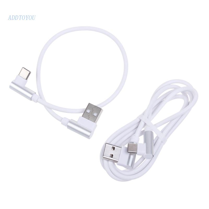 [3C] Cáp Sạc Nhanh 90 Độ Cổng USB Type C Cho Điện Thoại Và Máy Tính Bảng