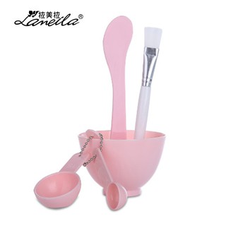 Bộ Dụng Cụ Làm Mặt Nạ Chăm Sóc Da 4 Trong 1 Lameila