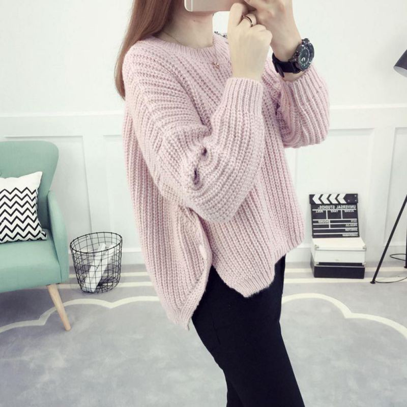 Áo Sweater Nữ Kiểu Hàn Quốc Thời Trang Xuân Thu