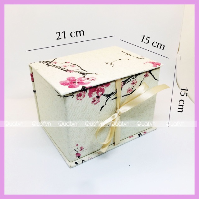 (15x15x21cm) Hộp Quà Sinh Nhật, Hộp Quà Tặng Valentine, Hộp Quà Handmade | BigBuy360 - bigbuy360.vn