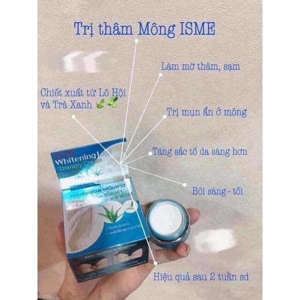 [Chỉ Bán Hàng Thái] Kem thoa thâm Mông, mụn Mông, Bẹn, Nách, Lưng, Nhũ hoa, Cùi chỏ, Đầu gối .... Thái Lan