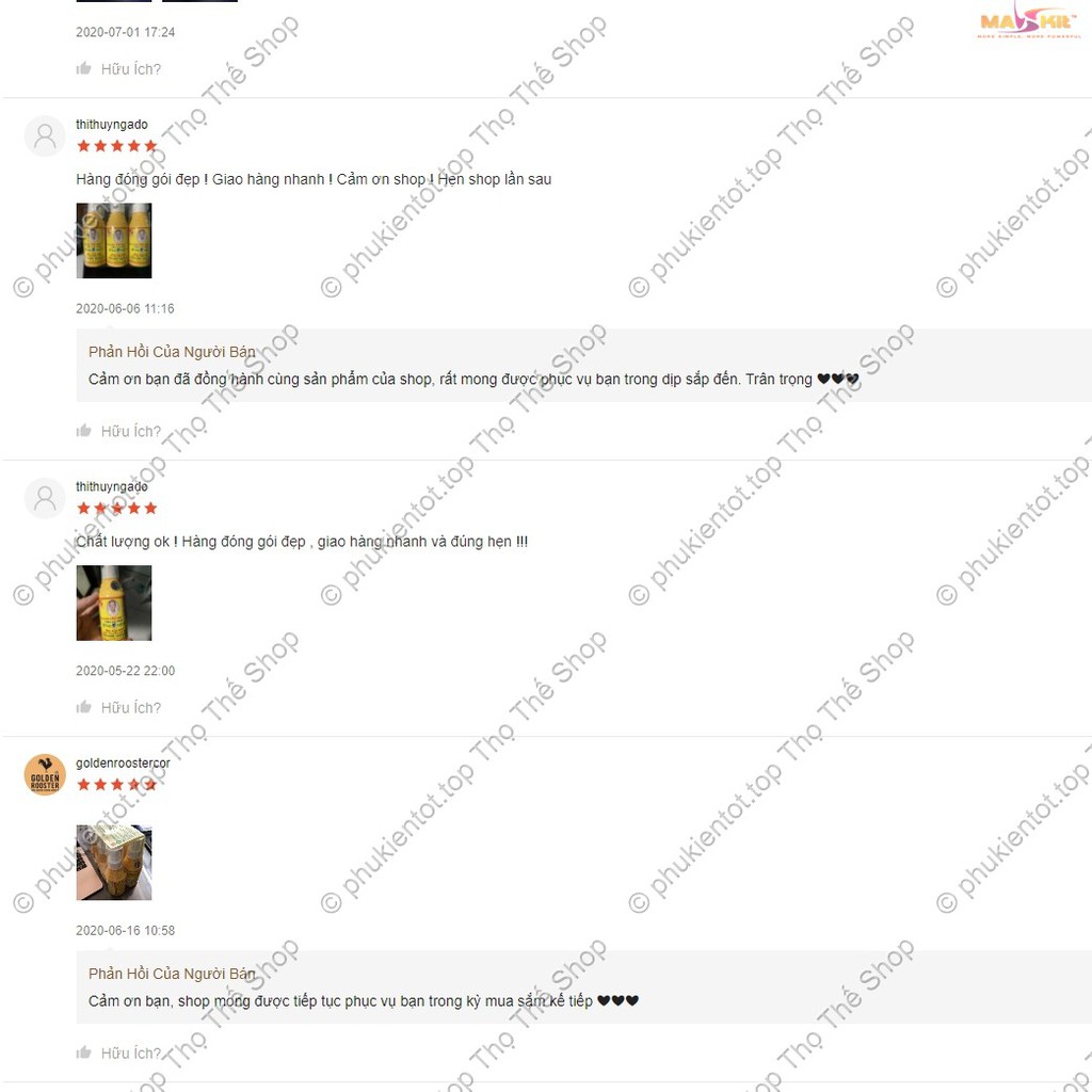 Set 06 chai Dầu xoa bóp Thọ Thế  - Hiệu Cá Ông - Chính hãng