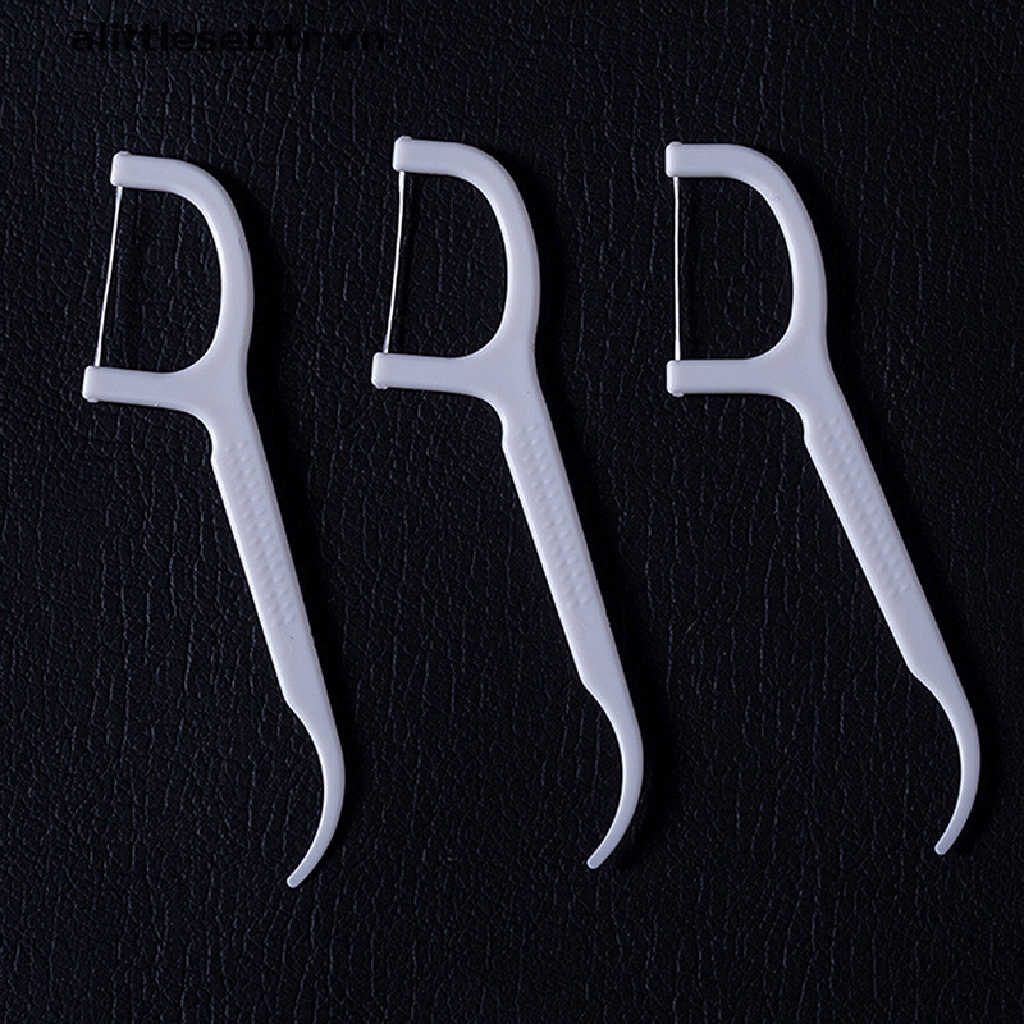 Bộ 30/50/100 tăm chỉ nha khoa màu trắng
 | BigBuy360 - bigbuy360.vn